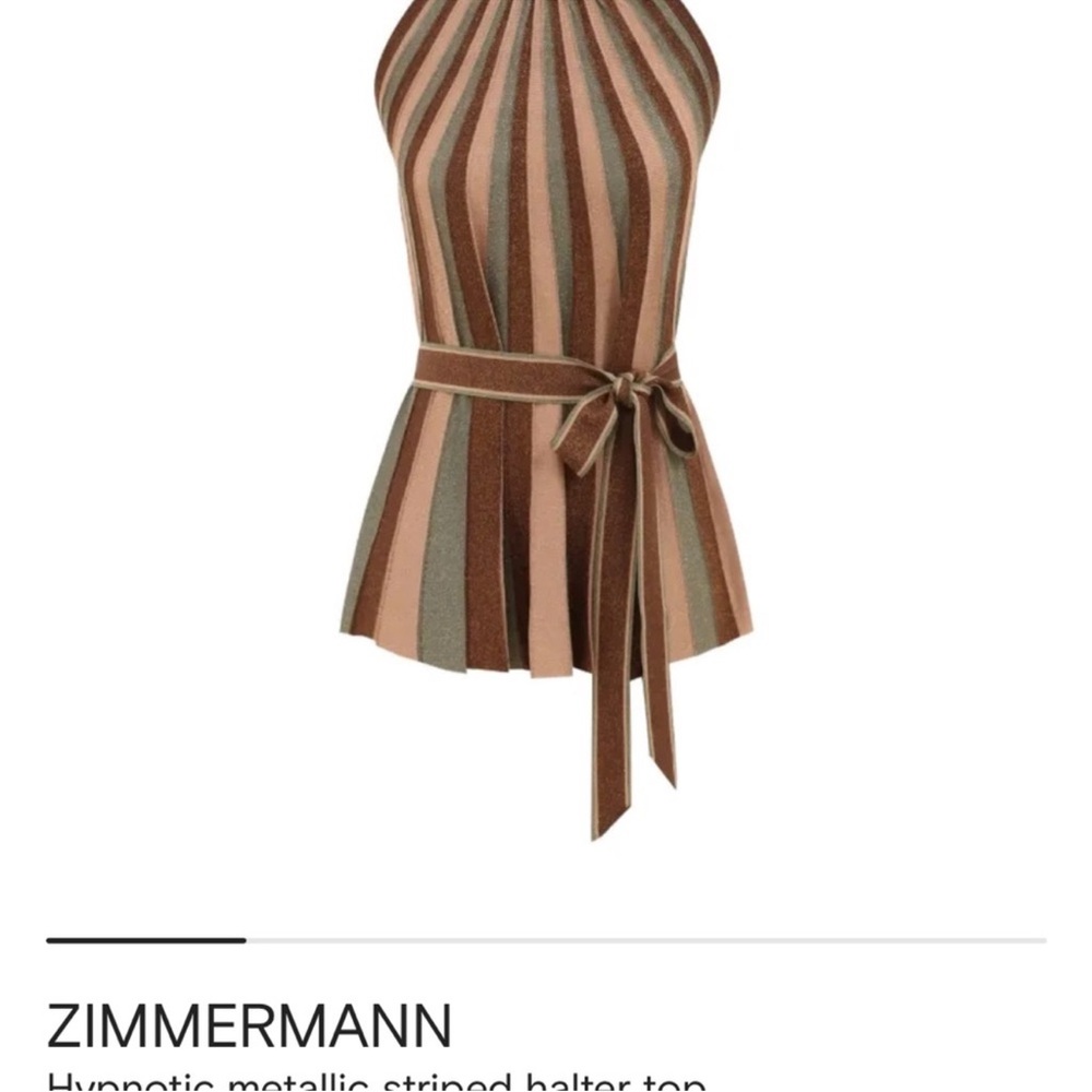Zimmermann Multicolor Striped Top - Picture 5 of 10